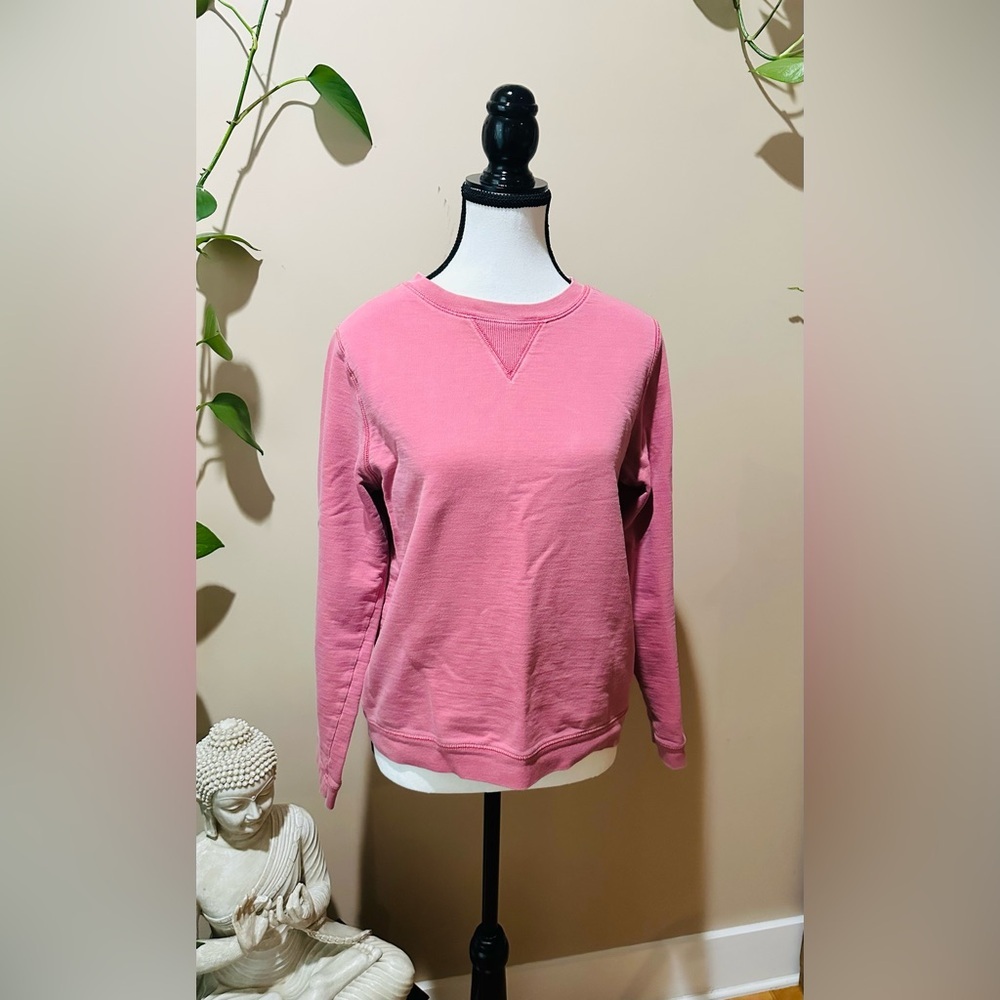 Small L.L. Bean Rose Pink Pullover